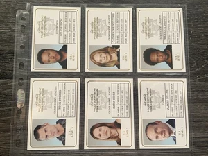 CSI Series 2 Full Six Card ID Badge Chase Set from Strictly Ink B1-B6 - Picture 1 of 2