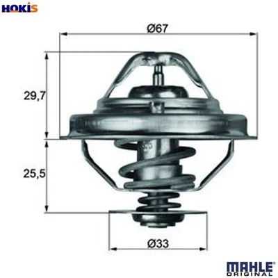 THERMOSTAT COOLANT TX 38 80D FOR LAND ROVER RANGE/II/SUV/Mk  VAUXHALL  BMW - Image 1 of 4