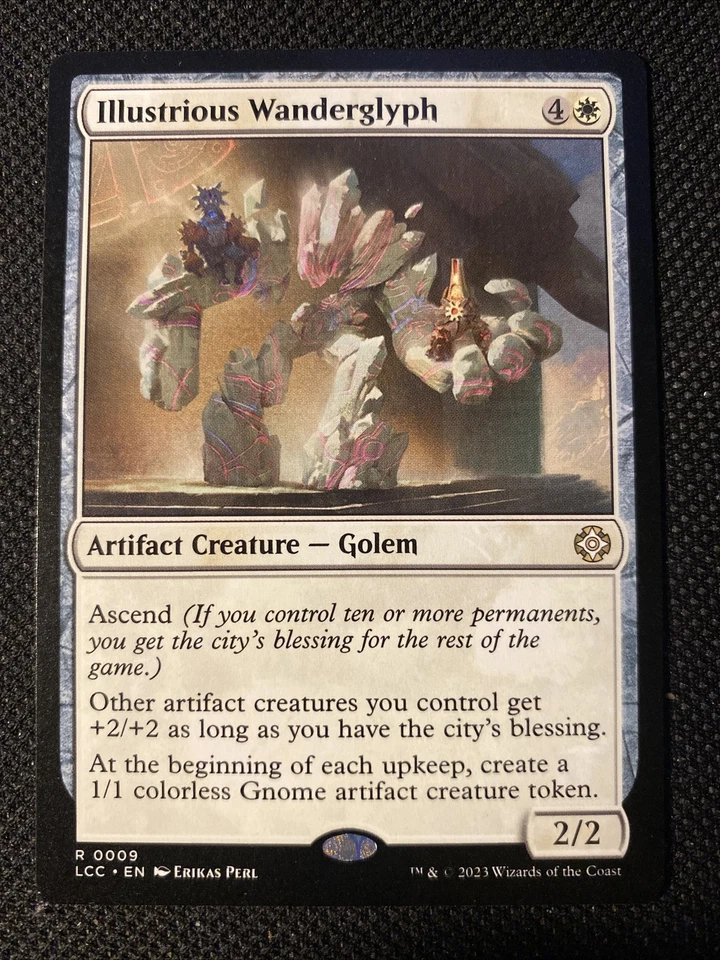 MTG Illustrious Wanderglyph LCC 0009 NM Lost Caverns FREE SHIPPING! - Image 1 of 2