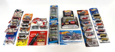 TOY LOT HOT WHEELS MATCHBOX COCA COLA NASCAR ETC NEW 90'S 2000'S - Image 1 of 4