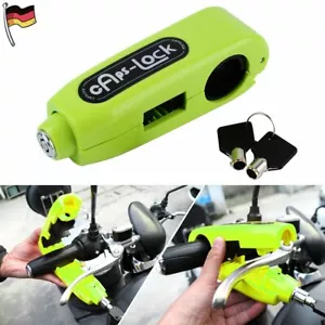 Cerradura moto todos scooters cerradura palanca freno manija gas bloqueo con 2 llaves - Imagen 1 de 11
