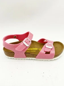 Sandalias Birkenstock Rio Niños Rosa Magic Galaxy Ajuste Estrecho - Imagen 1 de 6