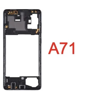 Samsung Galaxy A71 SM-A715 Chasis Negro/Marco Medio - Repuesto - Imagen 1 de 1