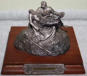 CHILMARK BROTHER AGAINST BROTHER F.J. BARNUM CIVIL WAR SCULPTURE - Picture 1 of 7