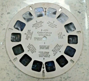 CHRISTOPHER COLUMBUS 1960 SAWYER'S VIEWMASTER REEL B4371 RARE   X34a - Picture 1 of 3