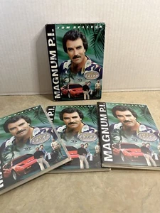 Magnum PI Complete Season Three 3 TV Series DVD Tom Selleck - Picture 1 of 3