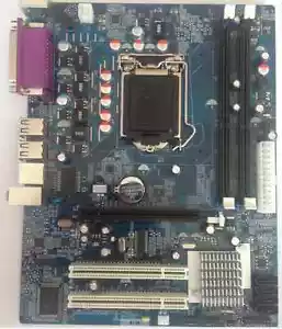 Intel P55 Micro ATX LGA 1156 Computer Motherboard Support LGA 1156/Socket H NEW - Picture 1 of 4