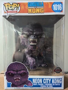 Funko Pop! Vinyl Jumbo 10 in: Godzilla - Neon City Kong (Jumbo) - Picture 1 of 4