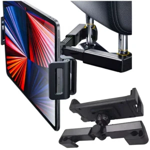 Support appuie-tête de voiture Alogy pour téléphone tablette de 4,7 à 12,9 pouce - Afbeelding 1 van 10