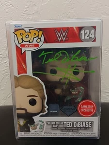 Ted DiBiase Signed "WWE" #124 "Million Dollar Man" Ted DiBiase Funko Pop! Jsa - Picture 1 of 5