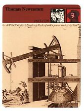 Thomas Newcomen - Science Invent Discovery Edito Service British Heritage Card