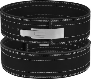 Leder Gewichthebergürtel für Kniebeugen - Powerlifting Gürtel für Männer & Frauen, 10 mm - Bild 1 von 6