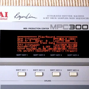 AKAI MPC 3000 LED Display Red/Black - Bild 1 von 3