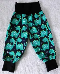 Einzigartige ♥ Pumphose ♥ Hose ♥ Dinos ♥ handmade ♥ Gr. 62 - 158 - Bild 1 von 1