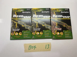 Lot of 3 Rem Wrap Real Tree Hardwoods Firearms Camouflage 10 Sheets 17472 17464 - Picture 1 of 2