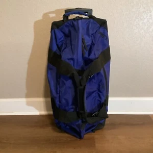 LL Bean Seesack royalblau Roller Canvas Rollen Gepäck Rollen 24 Zoll - Bild 1 von 21
