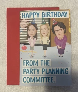 Hallmark Birthday Card ~ The Office Pop Up With Multiple Sound Quotes From Show - Picture 1 of 4