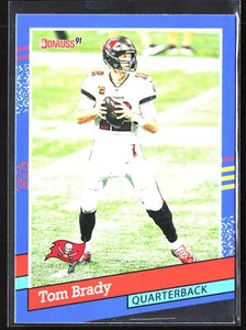 2021 Donruss #91-21 Tom Brady Retro 1991 - Picture 1 of 2