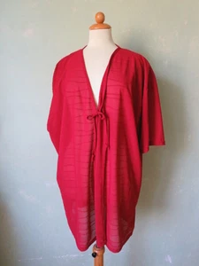 Blue Seven Jacke Cardigan kurzarm Schleife schick Damen rot Größe 52 / 54 - Bild 1 von 3