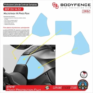 Protezione PPF BODYFENCE Serbatoio Laterale Ducati Multistrada V4 Pikes Peak - Picture 1 of 1