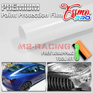 Película protectora de pintura PPF de 1 ftx5 ft escudo contra arañazos transparente invisible mate - Imagen 1 de 11