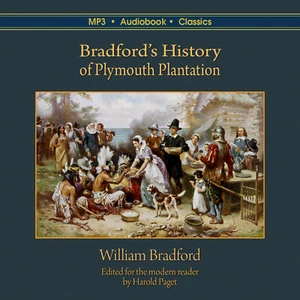 Bradford's History of Plymouth Plantation - MP3 CD Audiobook in CD jacket - Imagen 1 de 4