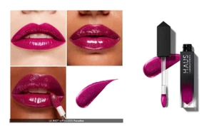 HAUS LABS by Lady Gaga LE RIOT LIP GLOSS Ultra Shine Color PARADISE - MSRP $35 - Picture 1 of 7
