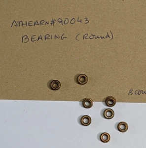 Rodamiento redondo escala HO ATHEARN # 90043 1/8" diámetro interior (8 unidades) - Imagen 1 de 6