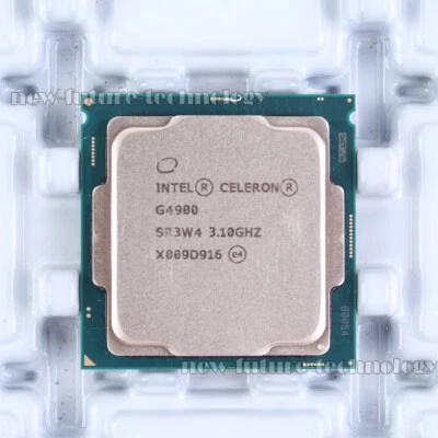 Intel Celeron G4900 3.10GHz Dual-Core Socket LGA 1151 Processor CPU 100% work - Image 1 of 4