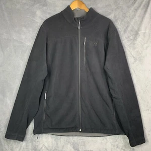 Mountain Hardware Softshelljacke Herren XL schwarz Fleece Sherpa gefüttert Reißverschluss Wandern - Bild 1 von 16