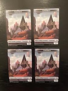 Construct Token X4X NM/M Zendikar Rising ZNR Magic the Gathering MTG - Picture 1 of 1