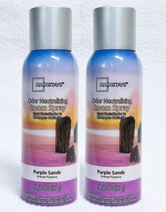 2 Mainstays PURPLE SANDS Odor Neutralizing Room Spray Perfume 4 oz - Picture 1 of 1