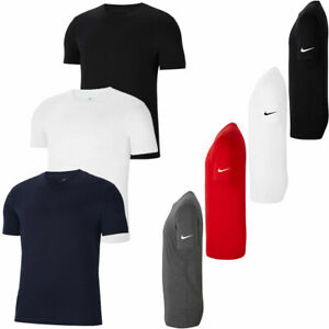 Nike Boys T-Shirt TShirt Park 20 Kids Short Sleeve Crew Tops Cotton Tee T Shirt