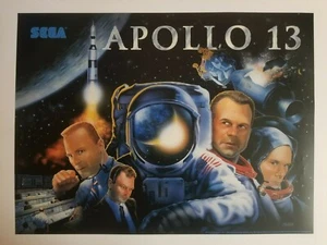 1995 SEGA Pinball Translite - Apollo 13 - Picture 1 of 1