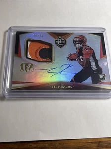 2020 Panini Limited Tee Higgins RPA 16 /23 Holo Spotlight (FOTL )ON CARD AUTO - Picture 1 of 4