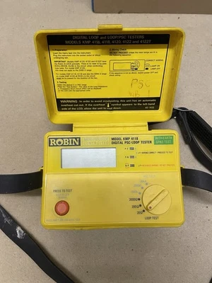 *Vintage* ROBIN KMP-4118 DIGITAL PSC-LOOP TESTER - Image 1 of 4