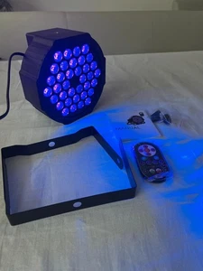 UV Black Par Light. 36 LED UV dmx Light - Halloween, Parties etc - Picture 1 of 6