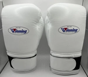 Winning Boxhandschuhe 12oz MS-400B weiß Profi Band Typ JAPAN - Bild 1 von 4