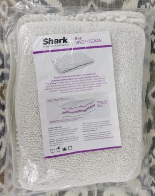 Lote de 3 almohadillas de vapor y aspiradora NIP SHARKS 2 EN 1 Foto 1 de 4