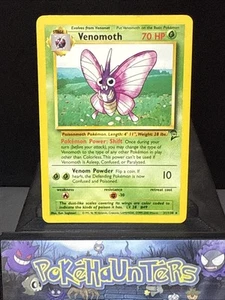 Pokemon Card Venomoth 31/130 Rare Base Set 2 WOTC Played - Picture 1 of 2