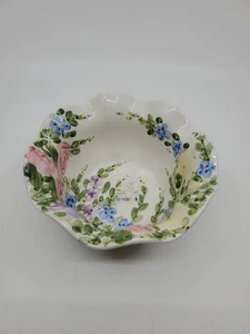 VNTG English Garden By Don Swanson 6” Serving Bowl Multi Flowers - Picture 1 of 7