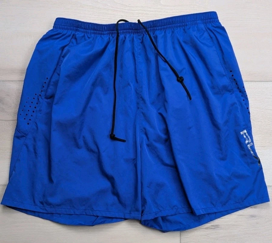 RLX Ralph Lauren Blue Lined Drawstring Vented Training Golf Shorts Mens Large - Image 1 of 4