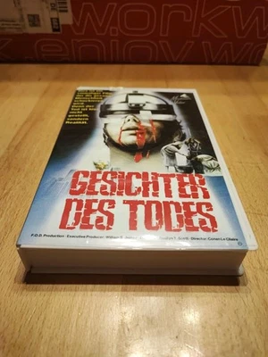 Gesichter Des Todes VHS Rarität Horror Klassiker FSK18 - Bild 1 von 4