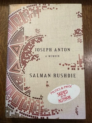 SIGNED Joseph Anton: A Memoir by Salman Rushdie 2012 HC/DJ 1ST EDITION/PRINTING - Image 1 of 4