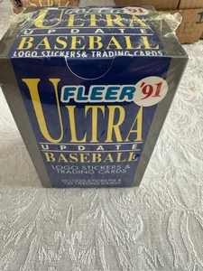 1991 Fleer Ultra Baseball Update Set Logo Sticker And Trading Cards - Bild 1 von 3