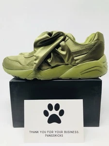 Puma x Rihanna Fenty Bow Sneaker Olive 365054-04 Women’s Size 7 - Picture 1 of 5