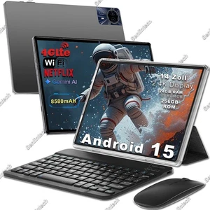 NEW Tablet 14 Zoll Android 15 22GB+256GB/24GB+256GB 5G WiFi Tablets PC Netflix - Bild 1 von 21