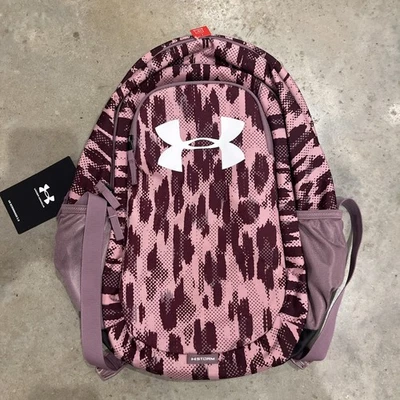 Mochila Under Armour UA Scrimmage 2.0 para niños 1342652 500 púrpura nueva con etiquetas Foto 1 de 3