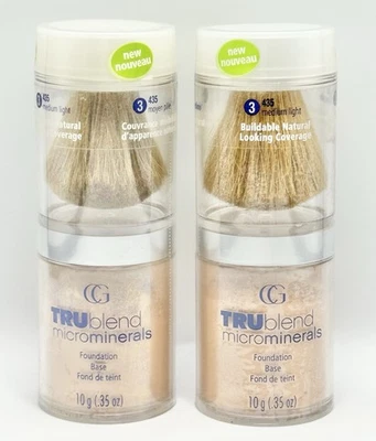 Covergirl true blend microminerals foundation 435 Medium Light .35 oz. (2 Pack) - Image 1 of 3