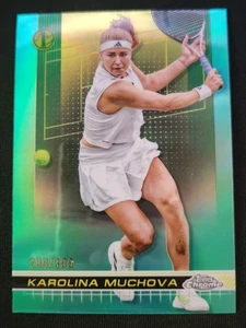 2024 Topps Chrome Tennis - Karolina Muchova #71 rifrattore acquatico /399 (RC) - Foto 1 di 2